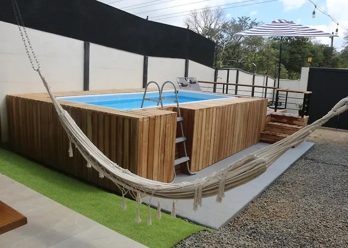 Casa Con Piscina Y Jacuzzi, Vista Al Volcan Tenorio Martirio